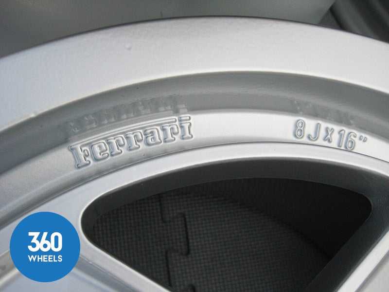 Genuine Ferrari Testarossa 16" Alloy Wheel Set 5 Bolt 134685 138051