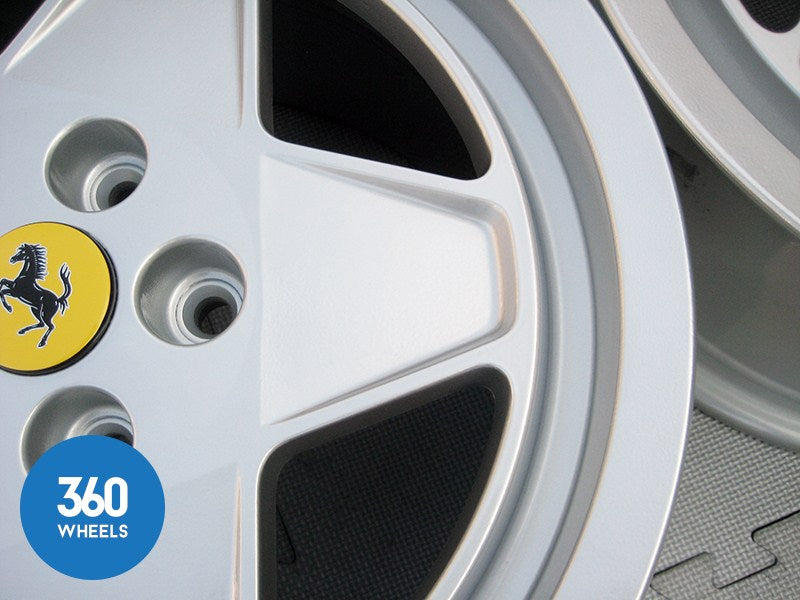 Genuine Ferrari Testarossa 16" Alloy Wheel Set 5 Bolt 134685 138051