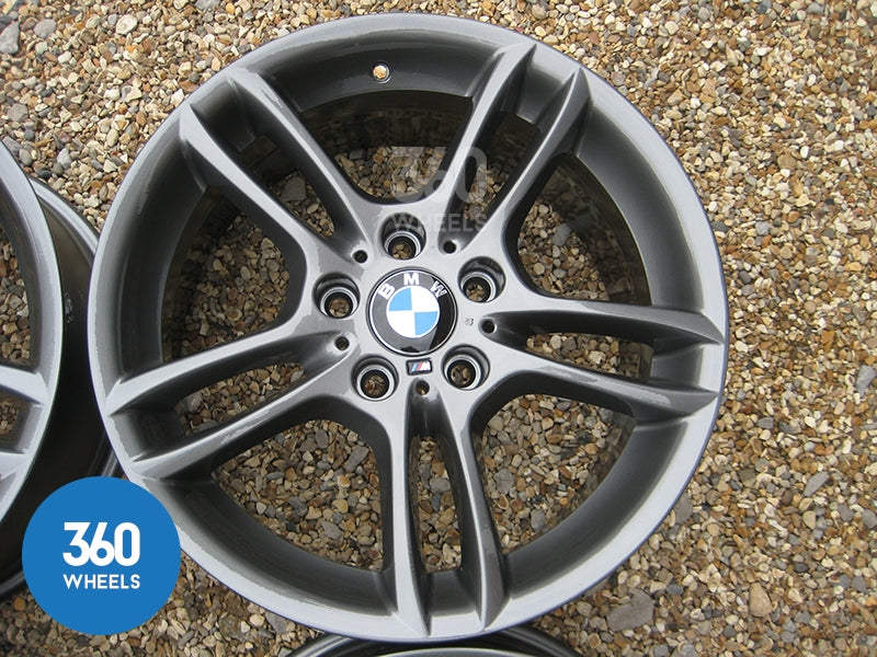 BMW 1 Series 18" 261 Dual Spoke Ferric Grey Alloy Wheels E81 E82 E88 E88