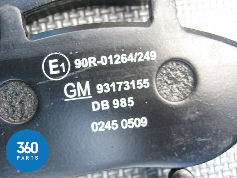 Genuine Opel Vauxhall GM Movano Renault Master Front Brake Pads Set 93173155 9112777