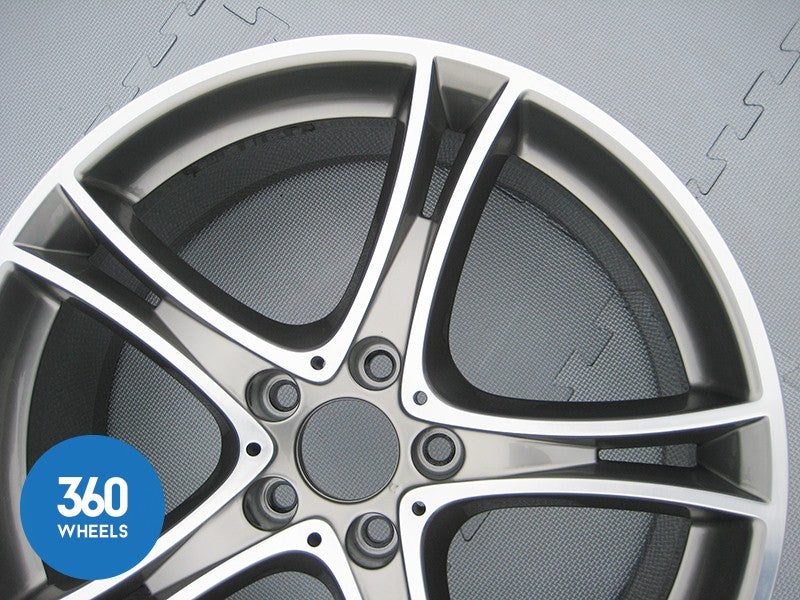 Genuine BMW 3 4 Series 20" 361 Double Spoke Alloy Wheel Grey 36116794371