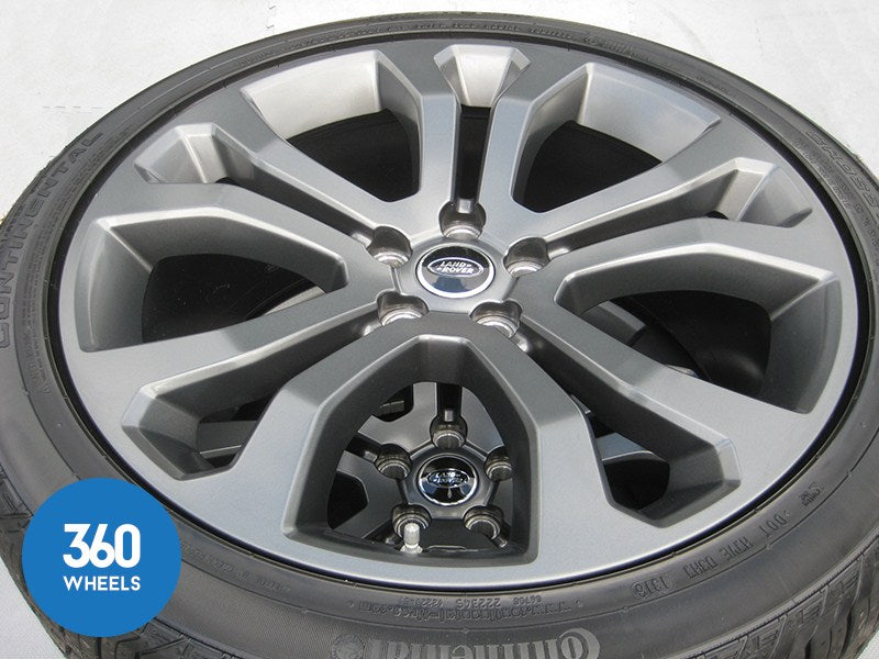 Genuine Range Rover Sport 22" Style 514 Grey Alloy Wheels Tyre Set with TPMS
