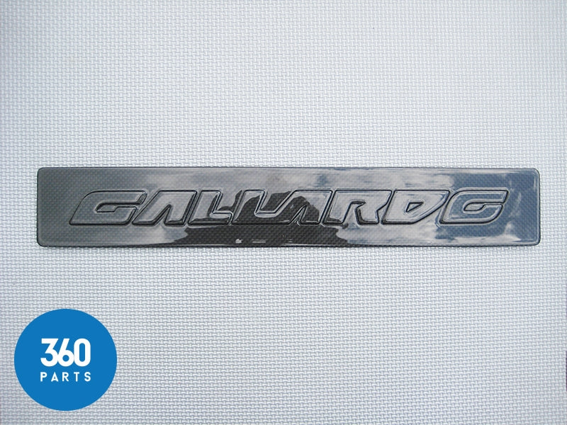 Genuine Lamborghini Gallardo Carbon Fibre Door Sill Kick Plate 400853055