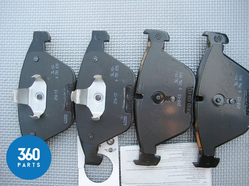 Genuine BMW 5 6 Series E60 E63 Front Brake Pad Set Kit 34116794918