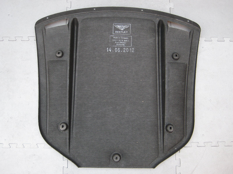 Genuine Bentley Continental GTC Convertible Underbody Trim Diffuser 3W7825507C
