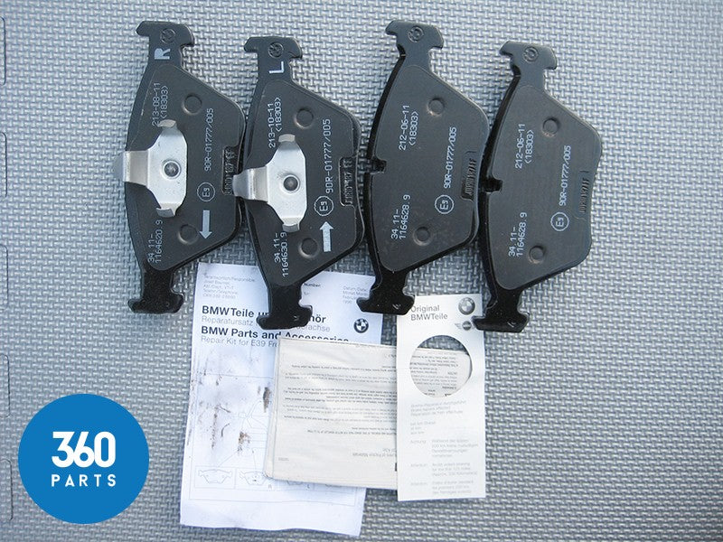 Genuine BMW 5 Series E39 Front Brake Pad Set Kit 34116761280