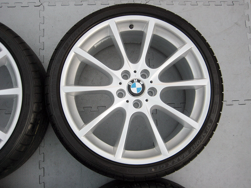 Genuine BMW 5 6 Series 20" 281 M Sport V Spoke Alloy Wheels Dunlop SP Sport Maxx RSC Runflat Tyres 36116783525 36116783526