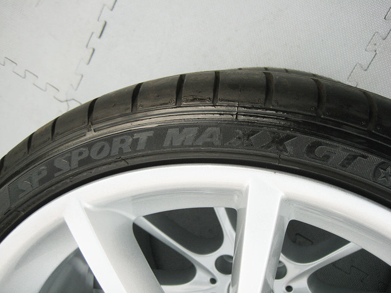 Genuine BMW 5 6 Series 20" 281 M Sport V Spoke Alloy Wheels Dunlop SP Sport Maxx RSC Runflat Tyres 36116783525 36116783526