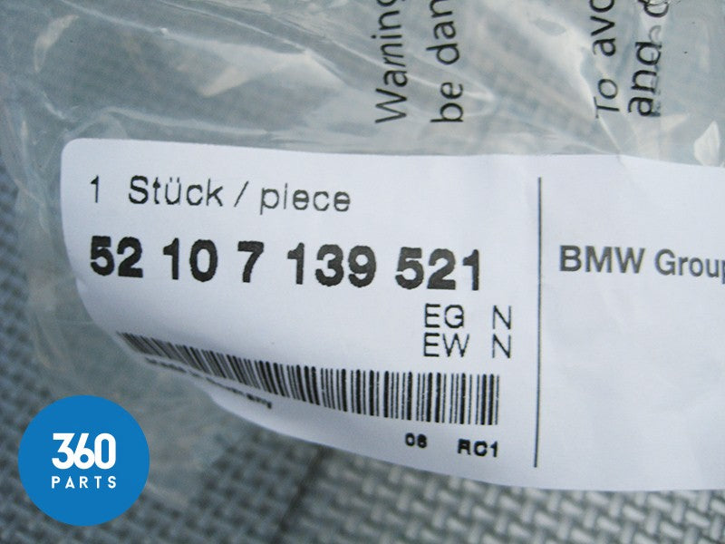 Genuine BMW 1 3 X1 Series Black Front Seat Headrest Restraint Guide 52107139521