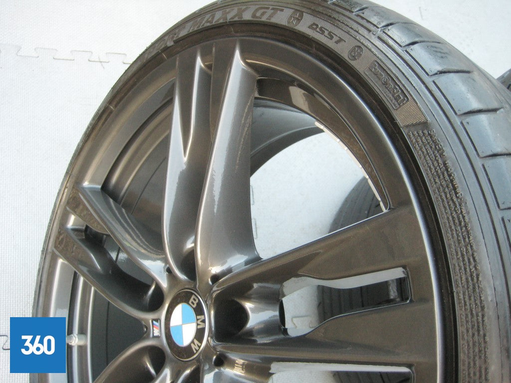 Genuine BMW 5 6 Series 20" 373 M Sport Double Spoke Alloy Wheels Dunlop SP Sport Maxx GT Tyre Set TPMS