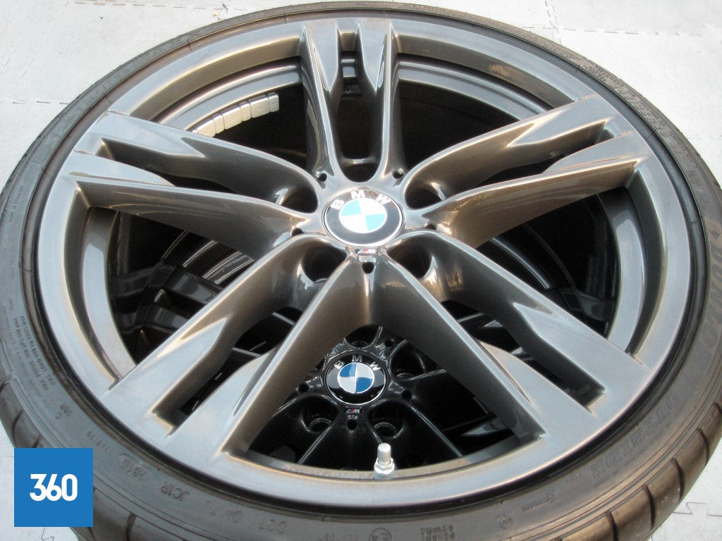 Genuine BMW 5 6 Series 20" 373 M Sport Double Spoke Alloy Wheels Dunlop SP Sport Maxx GT Tyre Set TPMS