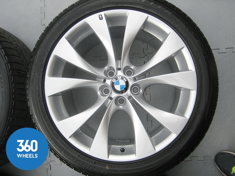 Genuine BMW 20" X5 227 M Sport V Spoke Alloy Wheel Set Tyres Bridgestone Runflat 36118037349 36118037350