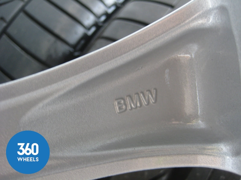 Genuine BMW 20" X5 227 M Sport V Spoke Alloy Wheel Set Tyres Bridgestone Runflat 36118037349 36118037350