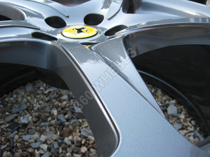 Genuine Ferrari FF 20" 5 Spoke Gunmetal Grey Alloy Wheels 260698 260697