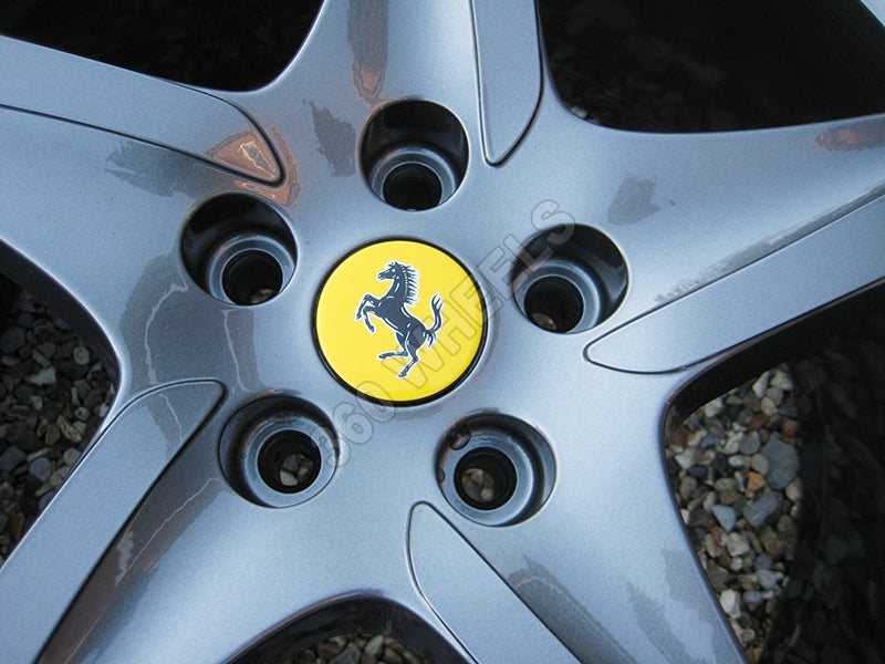 Genuine Ferrari FF 20" 5 Spoke Gunmetal Grey Alloy Wheels 260698 260697