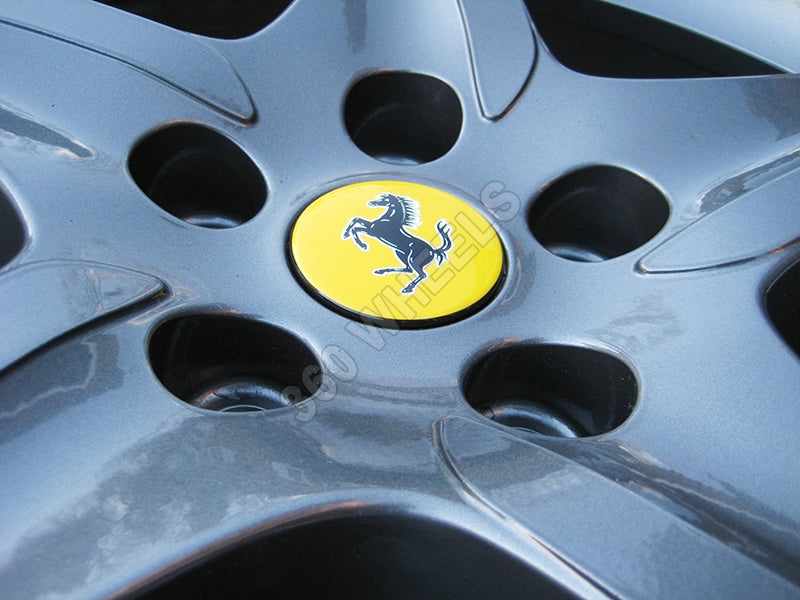 Genuine Ferrari FF 20" 5 Spoke Gunmetal Grey Alloy Wheels 260698 260697