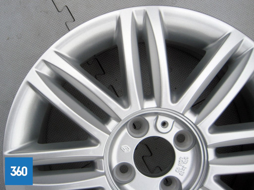 Genuine Renault Clio III 3 16" Solonia Silver Alloy Wheel 8200317808