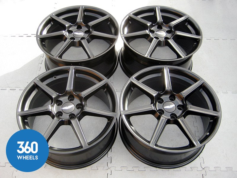 Genuine Aston Martin Vantage 19" Sport Pack 7 Spoke Satin Black Alloy Wheels