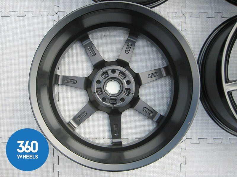 Genuine Aston Martin Vantage 19" Sport Pack 7 Spoke Satin Black Alloy Wheels