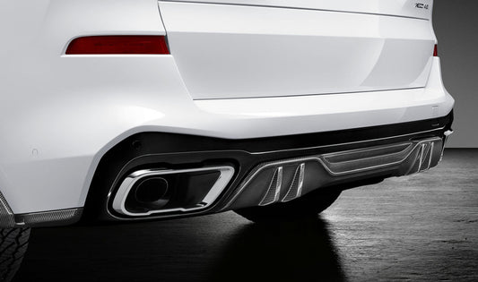 BMW Genuine M Performance Rear Diffuser Carbon Fits G05 G05 LCI G18 51192455432
