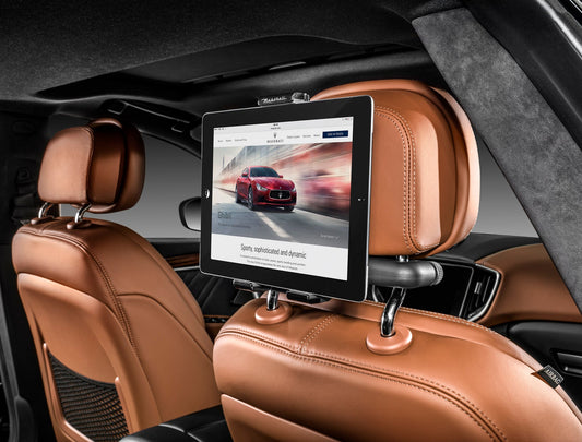 Genuine Maserati Apple iPad 4 Universal Tablet Headrest Holder 940000476