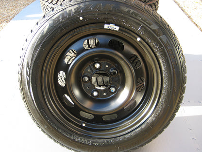 Genuine BMW 16" 3 & 4 Series Steel Alloy Wheel Winter Bridgestone RSC Tyres Set