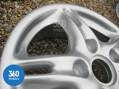 Genuine Porsche Boxster 16" 986 5 Twin Spoke Alloy Wheels 99636211400 9963621120