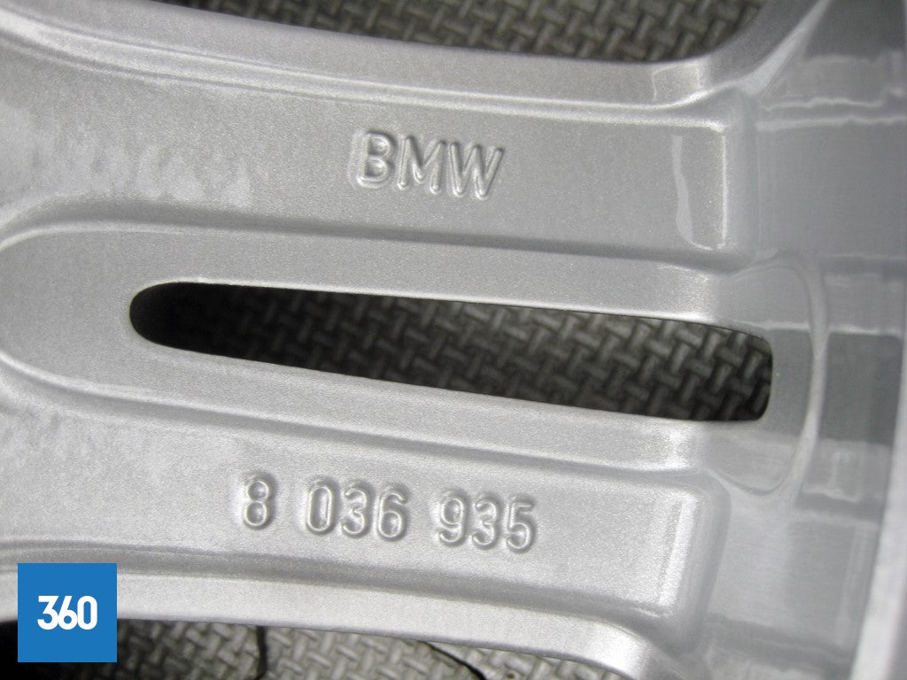 Genuine BMW 3 Series 17" 194 M Double Spoke Rear Alloy Wheel 36118036936