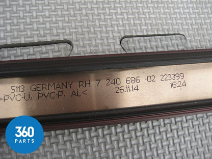 Genuine BMW 1 Series F20 F21 Roof Moulding Prime Coated Right 51137319536