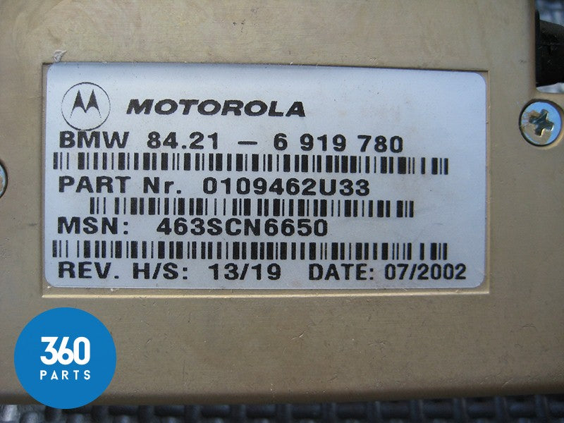 Genuine BMW 3 5 7 Z8 Series E46 Motorola V Plus Telephone Interface 84216919780