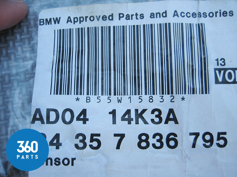 Genuine BMW Z4 Series E85 E86 M3.2 Front Brake Pad Wear Sensor 34357836795