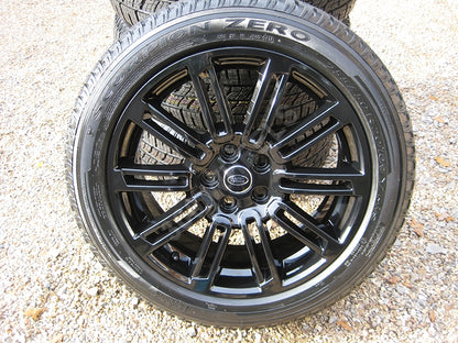 Genuine Land Rover Discovery 4 20" Gloss Black 10 Split Spoke Alloy Wheels Tyres