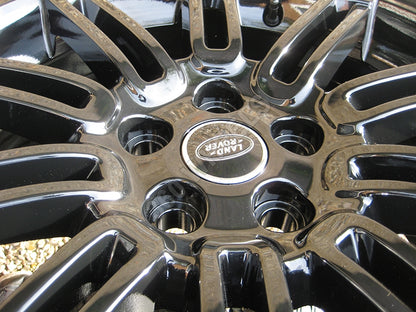 Genuine Land Rover Discovery 4 20" Gloss Black 10 Split Spoke Alloy Wheels Tyres