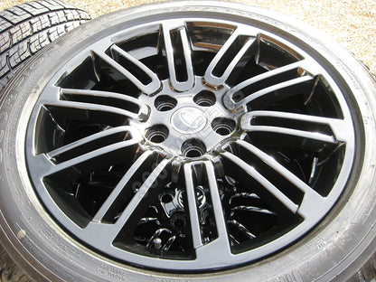 Genuine Land Rover Discovery 4 20" Gloss Black 10 Split Spoke Alloy Wheels Tyres