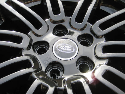 Genuine Land Rover Discovery 4 20" Gloss Black 10 Split Spoke Alloy Wheels Tyres