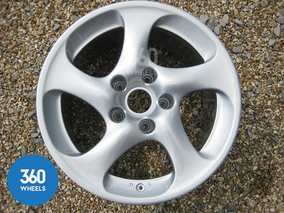 Genuine Porsche 996 18 Turbo 2 II Hollow Spoke 11J Alloy Wheel 99636214203
