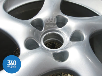 Genuine Porsche 996 18 Turbo 2 II Hollow Spoke 11J Alloy Wheel 99636214203