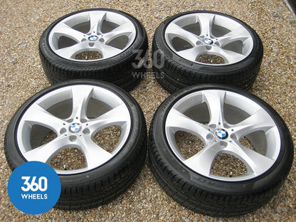 Genuine BMW X3 X4 20" 311 M Sport Star Spoke Alloy Wheels Pirelli Tyres