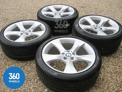 Genuine BMW X3 X4 20" 311 M Sport Star Spoke Alloy Wheels Pirelli Tyres