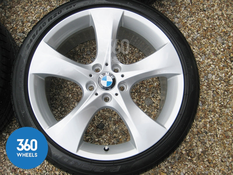 Genuine BMW X3 X4 20" 311 M Sport Star Spoke Alloy Wheels Pirelli Tyres