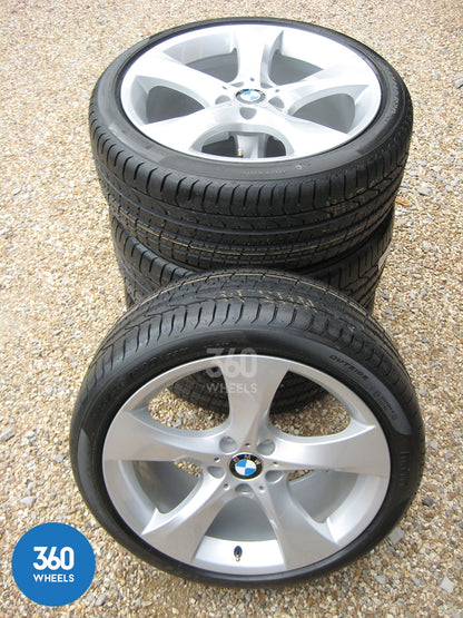 Genuine BMW X3 X4 20" 311 M Sport Star Spoke Alloy Wheels Pirelli Tyres