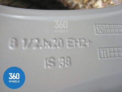 Genuine BMW X3 X4 20" 311 M Sport Star Spoke Alloy Wheels Pirelli Tyres