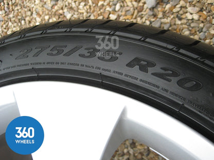 Genuine BMW X3 X4 20" 311 M Sport Star Spoke Alloy Wheels Pirelli Tyres