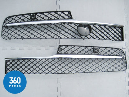 New Genuine Bentley Flying Spur Front Bumper Chrome Grille Left Right 4W0807648K