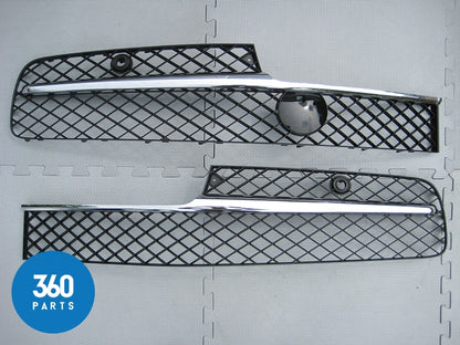 New Genuine Bentley Flying Spur Front Bumper Chrome Grille Left Right 4W0807648K
