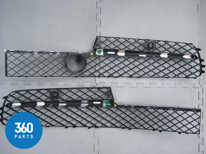 New Genuine Bentley Flying Spur Front Bumper Chrome Grille Left Right 4W0807648K