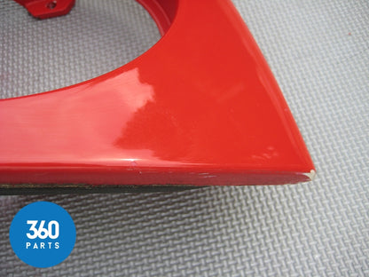 Genuine Ferrari 360 Rear Tail Light Cover Panel Trim Fender Red 65001500