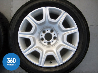 Genuine Rolls Royce Ghost 19" Silver Alloy Wheels Goodyear Runflat Tyres 6782413