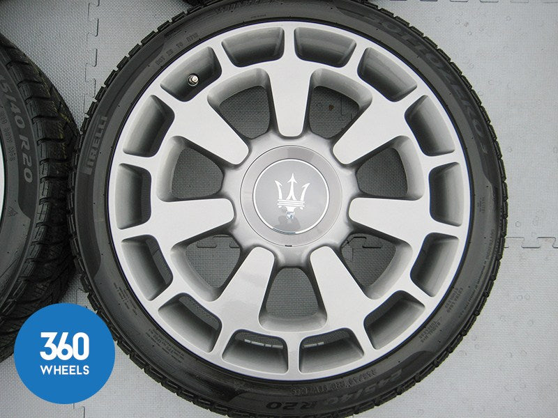 Genuine Maserati 20" Ghibli Quattroporte Crono Alloy Wheel Set Pirelli P Zero Winter Tyres 670011857 670011858