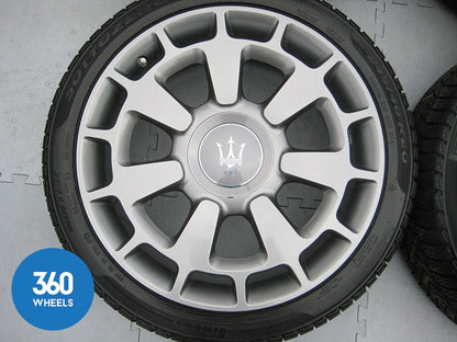 Genuine Maserati 20" Ghibli Quattroporte Crono Alloy Wheel Set Pirelli P Zero Winter Tyres 670011857 670011858